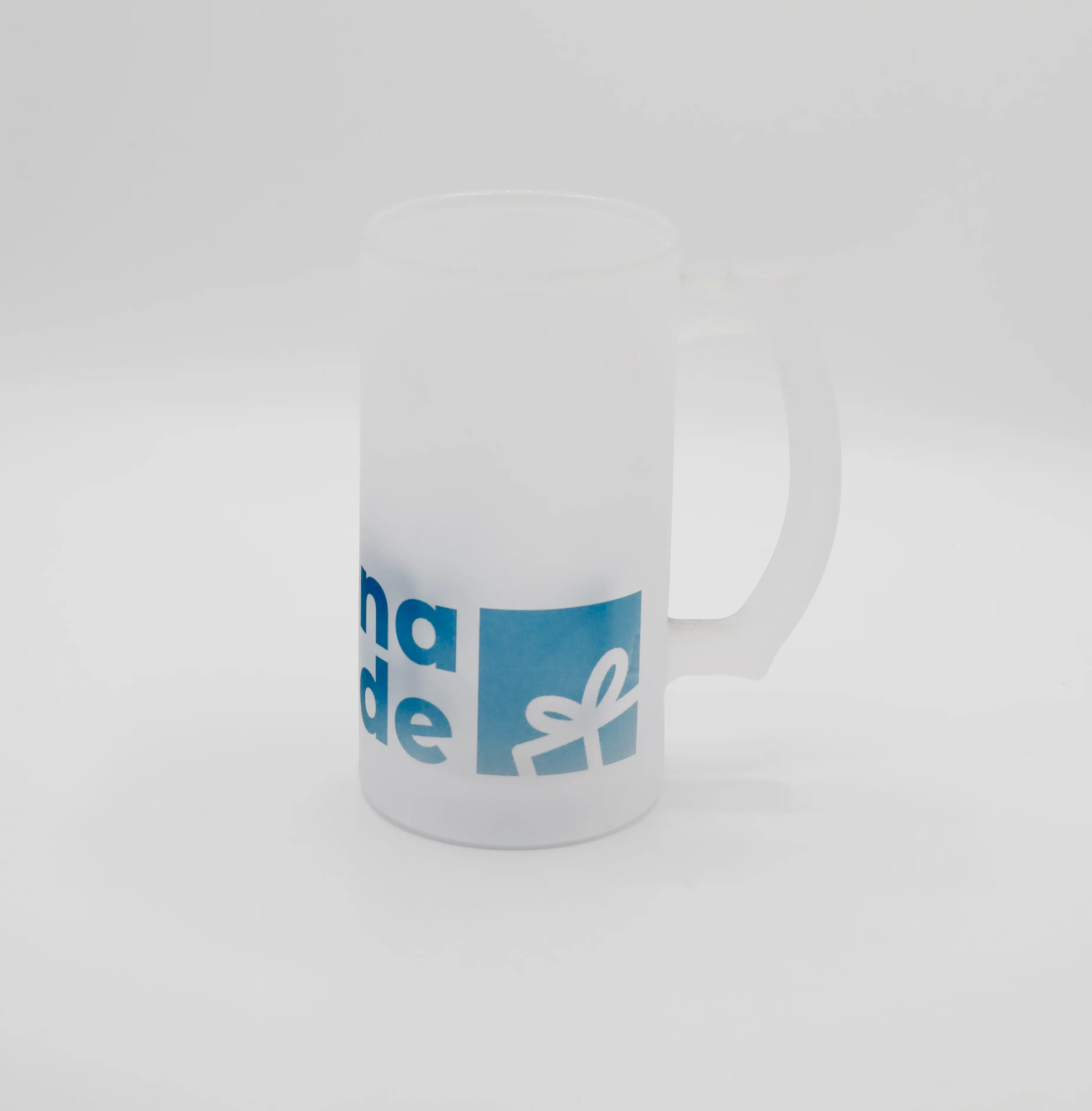 Glasbierkrug inkl. Druck